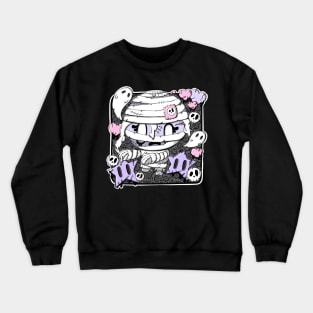 Mim the zombie mummy in kawaii style Crewneck Sweatshirt